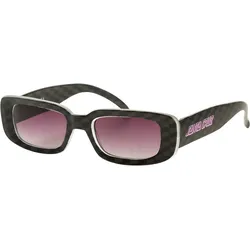 Sonnenbrille SANTA CRUZ "Strip Wave Check Sunglasses", Damen, future dusk, sportlich, Brillen
