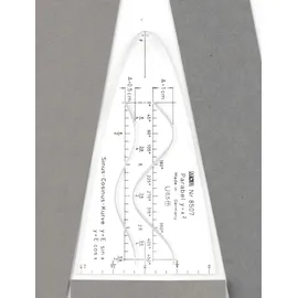 Möbius + Ruppert M + R Parabelschablone transparent
