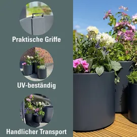 Prosperplast Heos Ø 30 x 29 cm Anthrazit