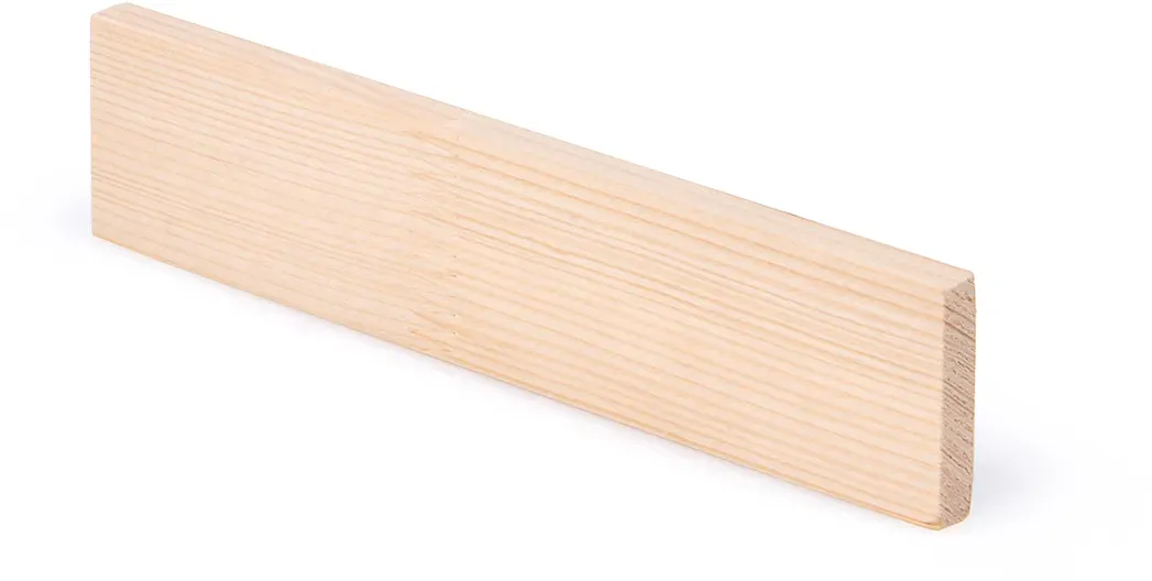 Holzlatte | Fichtenholz 190  x 44 x 10 mm | Komponente für A4 Kistenbau