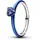 Pandora 193088C03 Damenring Silber Blaues Chakra Herz 64/20,4