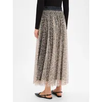 More & More Maxirock Damen Floral Rot/Weiß 40