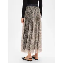More & More Maxirock Damen Floral Rot/Weiß 40