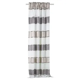 Home fashion Fertigschal, Stoff, Stein, 225 x 140 cm