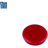 Alco Konzepthalter Alco Haftmagnet 7mm Ø 32mm rot 10 Stück