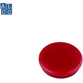 Alco Konzepthalter Alco Haftmagnet 7mm Ø 32mm rot 10 Stück