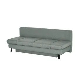 Sofa.de Schlafsofa Flachgewebe ¦ grau ¦ Maße (cm): B: 200 H: 85 T: 90.0