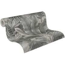 A.S. Création Dschungel Tapete 10,05 m x 0,53 m 0 g Grau/Beige 396473