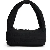 Tommy Hilfiger TJW URBAN AOP SHOULDER BAG Hobobag Black