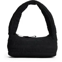 Tommy Hilfiger TJW URBAN AOP SHOULDER BAG Hobobag Black