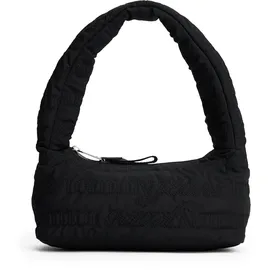 Tommy Hilfiger TJW URBAN AOP SHOULDER BAG Hobobag Black