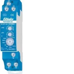 Eltako 23001402 Analog einstellbares Zeitrelais mit Taktgeber, 1 Wechsler 10A TGI12DX-UC