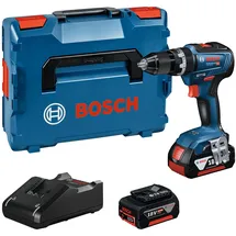 Bosch GSB 18V-55 Professional inkl. 2 x 4 Ah + L-Boxx 06019H5300