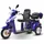Efun ECO ENGEL 503 Dreirad Roller Senioremobil 25 km/h Blau