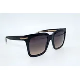 HUGO BOSS BOSS 1656/S Damen-Sonnenbrille Vollrand Quadratisch Acetat-Gestell, schwarz