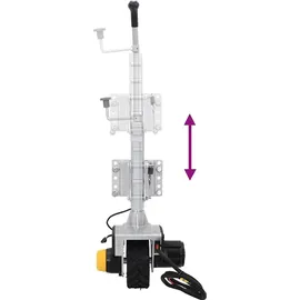vidaXL Stützrad für Anhänger 12 V 550 W Aluminium