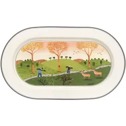 Villeroy & Boch Design Naif Platte oval 34x23cm