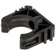 tecuro Rohrschelle - Rohrclip für Rohre & Schläuche, Ø 20 mm erweiterbar,