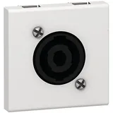 Legrand Lautsprecher-Steckdose Mosaic Weiß 078760