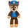 Paw Patrol Schlenkerplüsch Chase 30 cm Beige/Blau/Braun