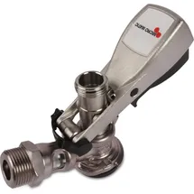Micro Matic - KEG Zapfkopf Kelleranstich oben - Typ S Anschluss Korb S-System