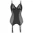 PETITE FLEUR GOLD Set: Corsage Damen schwarz Gr.95 Cup E