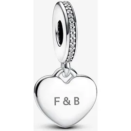Pandora Gravierbares Herz Silber 798761C01