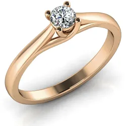 Verlobungsring VR14 750er RosÈgold - 2859