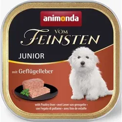 Hunde - Nassfutter ANIMONDA Vom Feinsten Junior Geflügelleber, 150 g