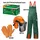 CRAFTLAND Forstschutzset KWF geprüfte Hose, Latzhose Helm, Handschuhe, (Inkl. Versand)