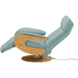 HIMOLLA Relaxsessel 7818 Leder 75 x 108 x 84 cm Blau elektrisch