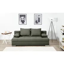 Collection AB Schlafcouch Polyester 2-Sitzer Grün