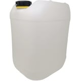 AnSa Liter Getränke- Wasserkanister Natur | Premium Qualität Kanister | Lebensmittelecht BPA frei | Tragbar Indoor und Outdoor (20 Liter)