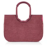 Reisenthel Loopshopper L frame twist maroon