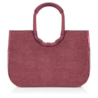 Reisenthel Loopshopper L frame twist maroon