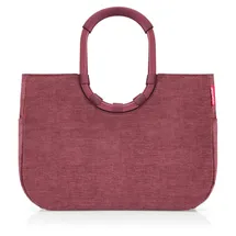 Reisenthel Loopshopper L frame twist maroon