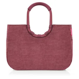 Reisenthel Loopshopper L frame twist maroon