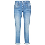 Herrlicher Boyfriend-Jeans »SHYRA CROPPED ORGANIC«, Gr. 30 N-Gr, blue sea 879, , 65436812-30 N-Gr