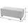 berlinlodge Sitzbank Lars Kunstleder Creme 114 x 45 x 45 cm