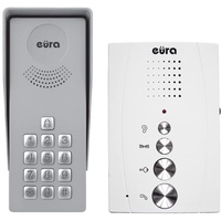 Eura Eura, Klingel + Türsprechanlage, Adp-38A3 Entra Gegensprechanlage weiß (Kabelgebunden)