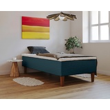 Home Affaire Boxspringbett »Osterberg«, mit Taschen-Federkernunterbox, blau