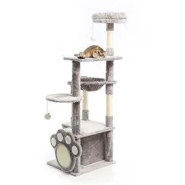 fudajo Kratzbaum 135 cm grau