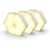 Nachtlicht Mit Bewegungssensor, Bewegungslicht Mit Batterie, Automatisches Ein-/aus-nachtlicht, Led-bewegungssensor