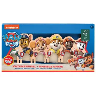 PAW PATROL Kugelbahn Murmelspiel aus hochwertigem Holz für Kinder