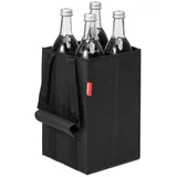 Achilles Flaschenkorb 4 Fächer 1,5 Liter 0 x 0 x 0 cm Schwarz