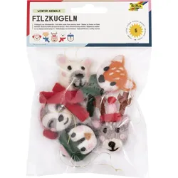 folia Deko-Anhänger mehrfarbig