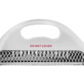 Mesko Halogen-Strahlungsheizung Mesko 800Watt Heizung Kippschutz Halogen Heizgerät - Weiß