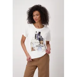 Kurzarmshirt »Shirt Taschen«, mit funkelnden Strasssteinen, Gr. 36, ecru, , 91676742-36