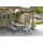 AMBIA GARDEN Gartentisch, Dunkelgrau, Teak, Holz, Metall, Eukalyptusholz, massiv, rechteckig, eckig, 90x74x206 cm, Fsc, Gartenmöbel, Gartentische, Gartentische