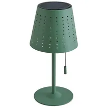 LINDBY Solarleuchte Metall 1 x 2,1 W LED spritzwassergeschützt IP44 grün